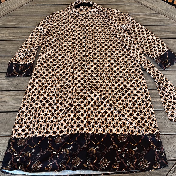 SIMONS CONTEMPORAINE WRAP DRESS SIZE 10 - Picture 3 of 12